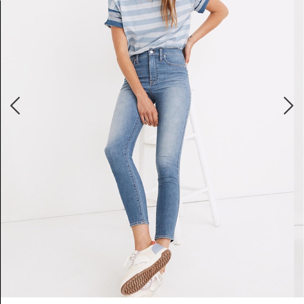 NWT Madewell 10” high rise jeans